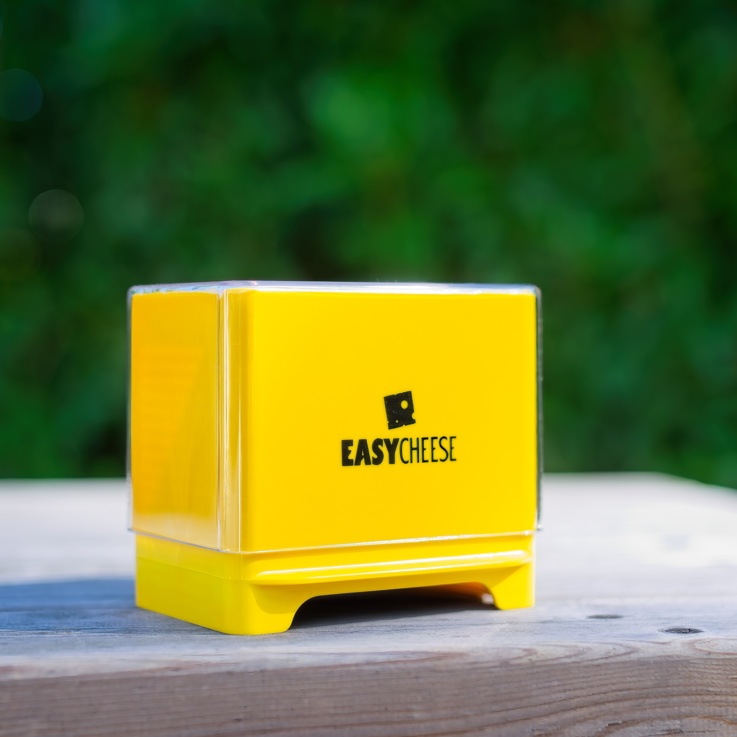 EasyCheese® Käsebox mit höhenverstellbarem Boden – Gelb