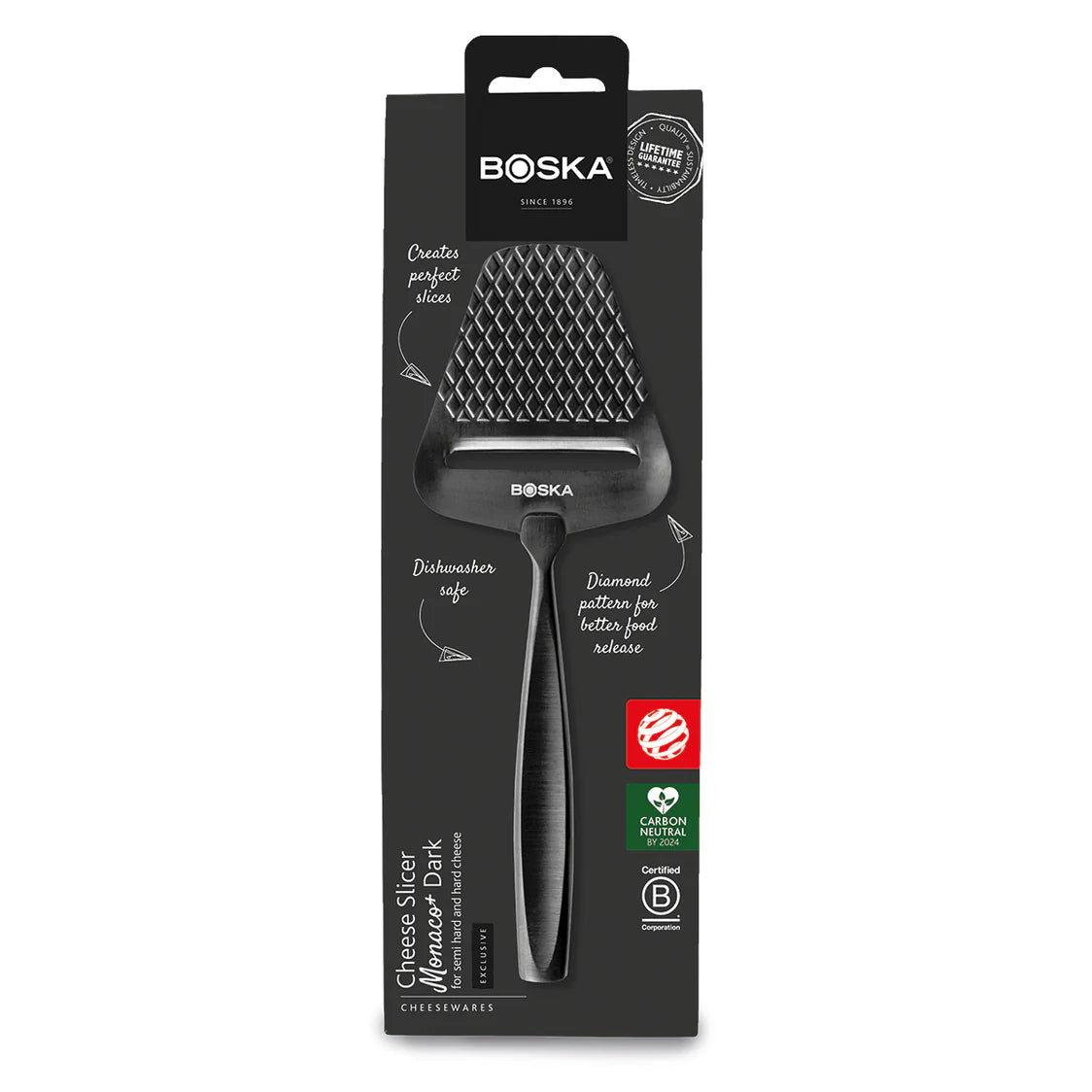 EasyCheese Schwarz & Boska Monaco+ Dark Käseschneider