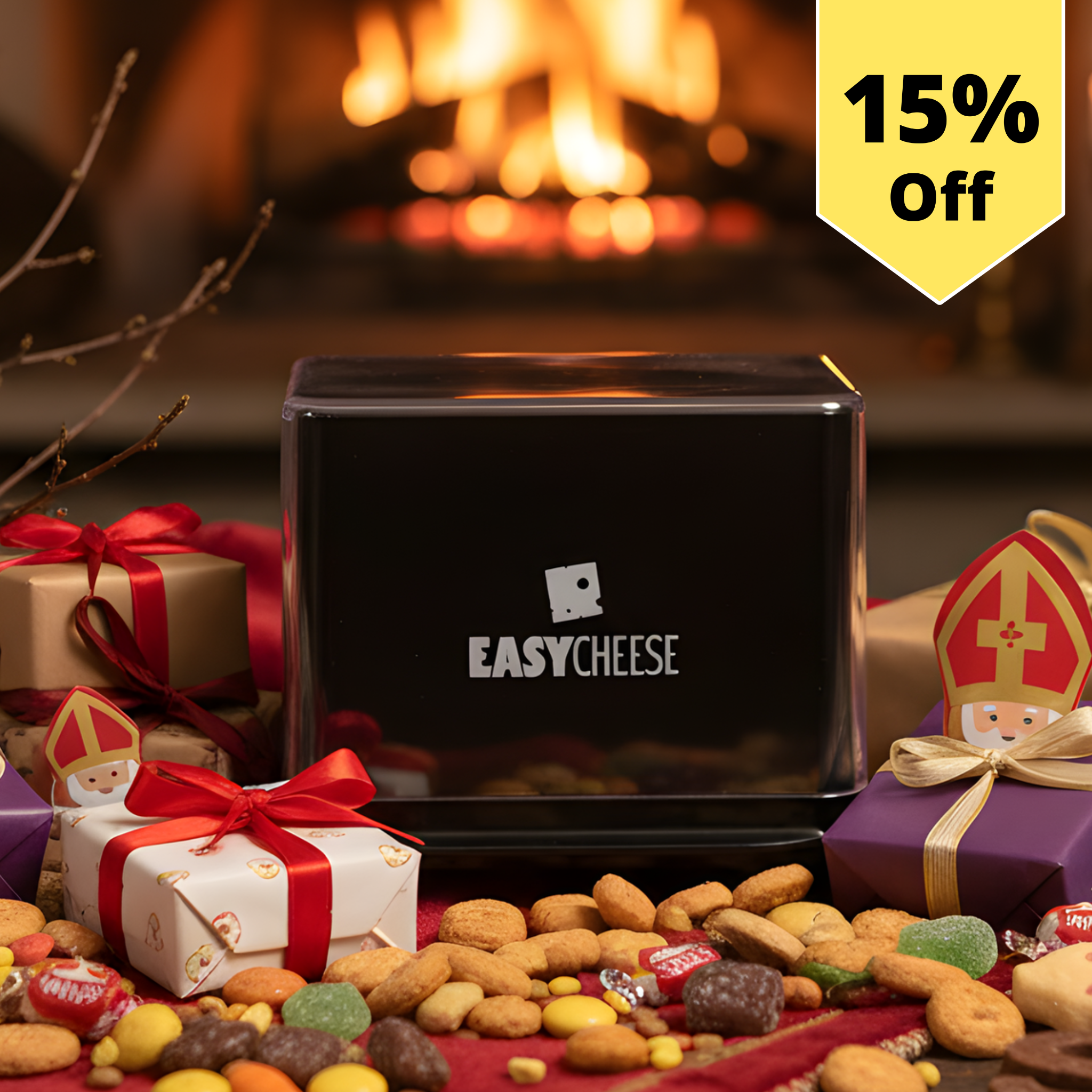 EasyCheese® Kaasdoos Original - Zwart