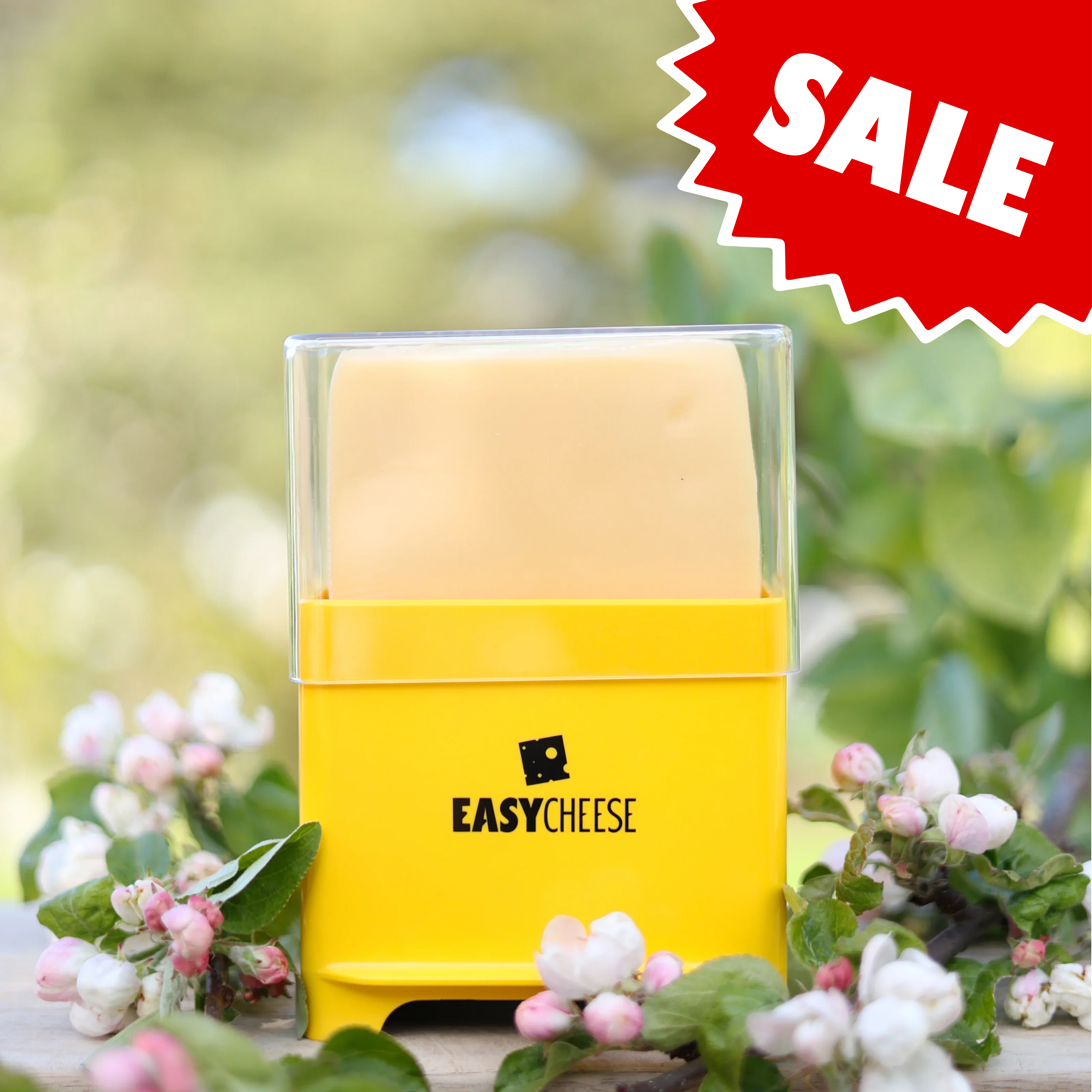 EasyCheese® Kaasdoos met Verstelbare Bodem – Geel