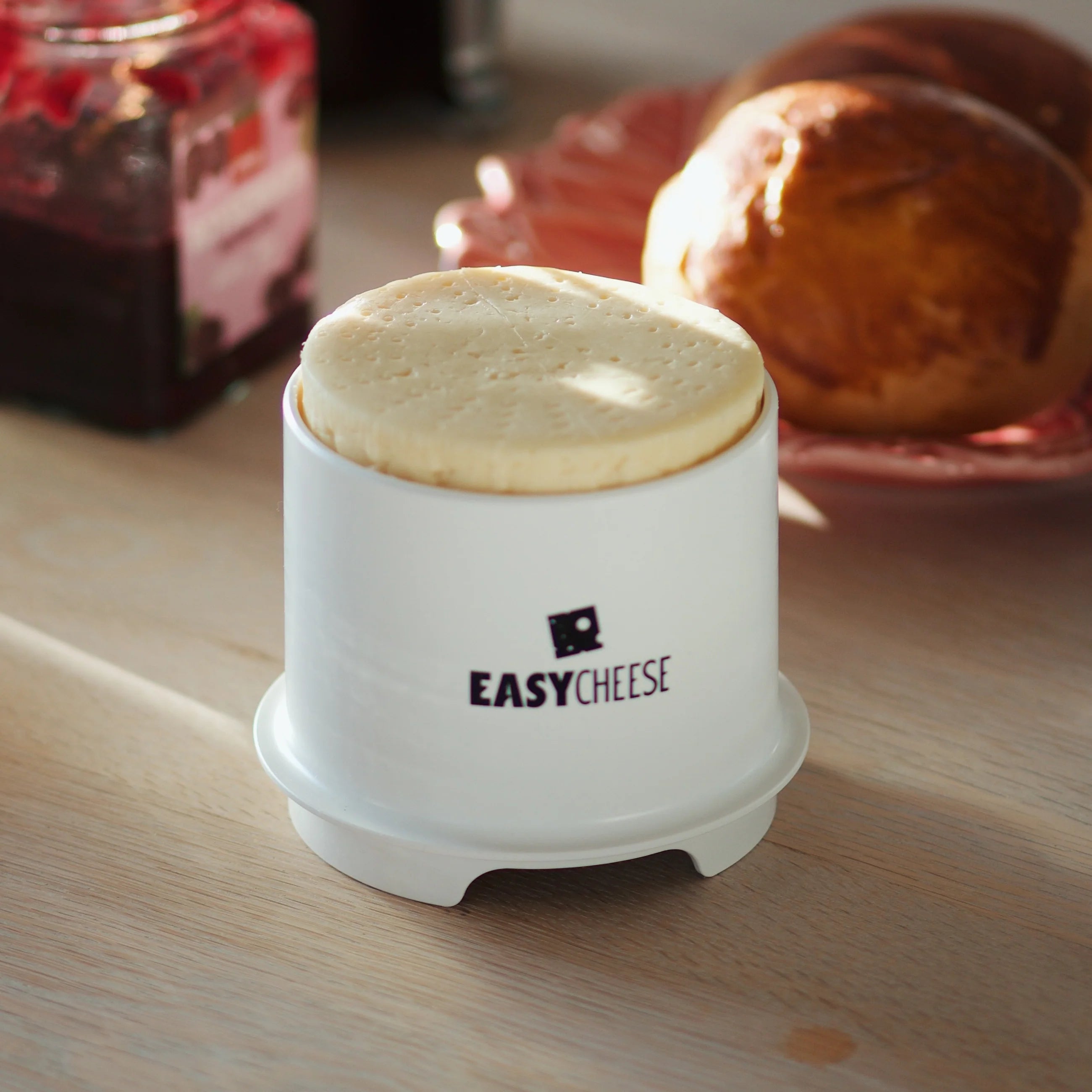 EasyCheese® Kaasdoos Rond - Wit